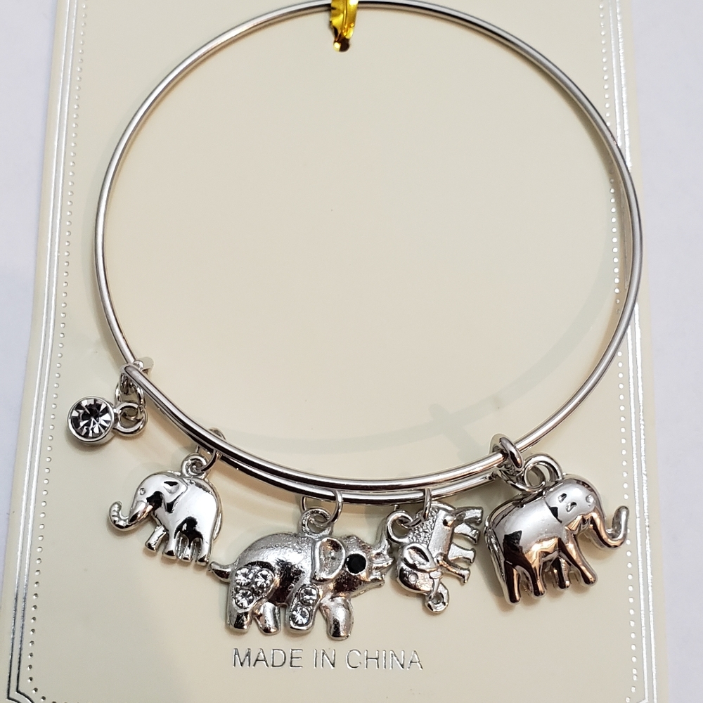 Charm bracelet elephant